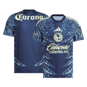 Club America Away Soccer Jersey 2025-26 Navy -Fan version