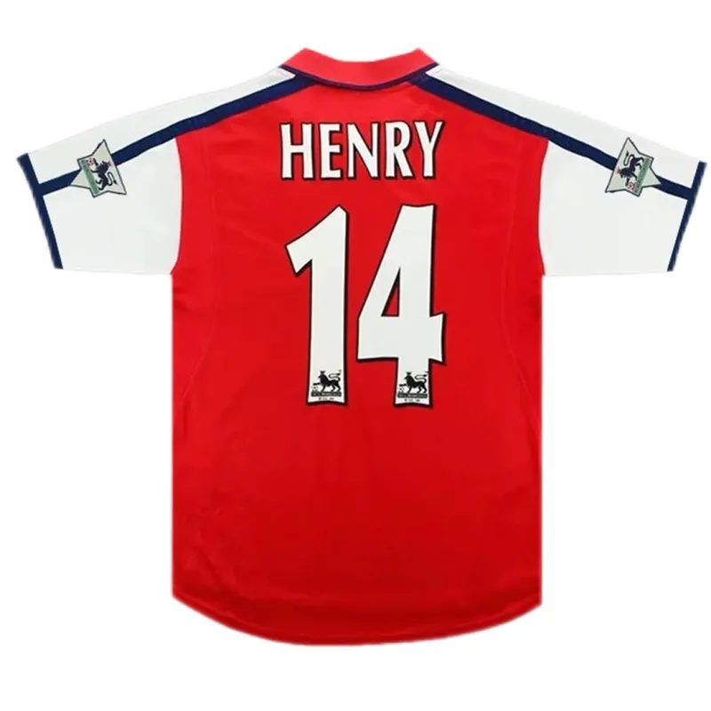 00-01 Arsenal Henry #14 Retro Jersey Local