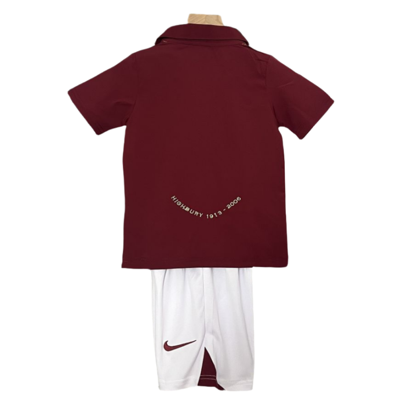 05-06 Arsenal Local Retro Infantil Kits infantiles Jersey de futbol 2