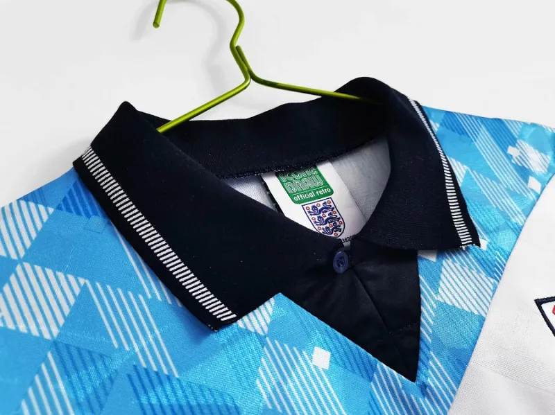 1990 England Retro Jersey de futbol Mash-Up 6