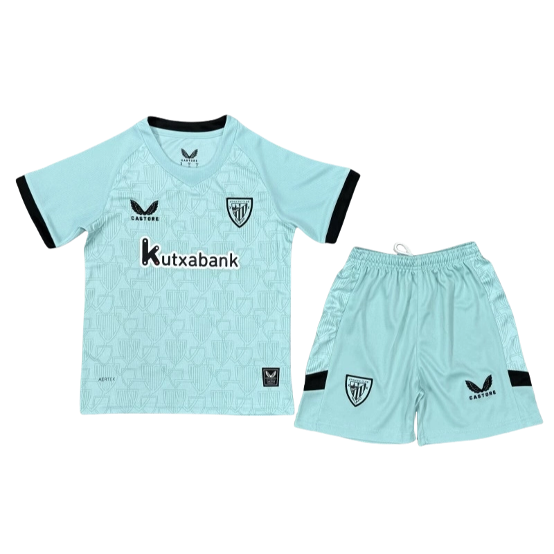 Athletic Bilbao Visitante Infantil Kit Jersey de futbol 2025-26