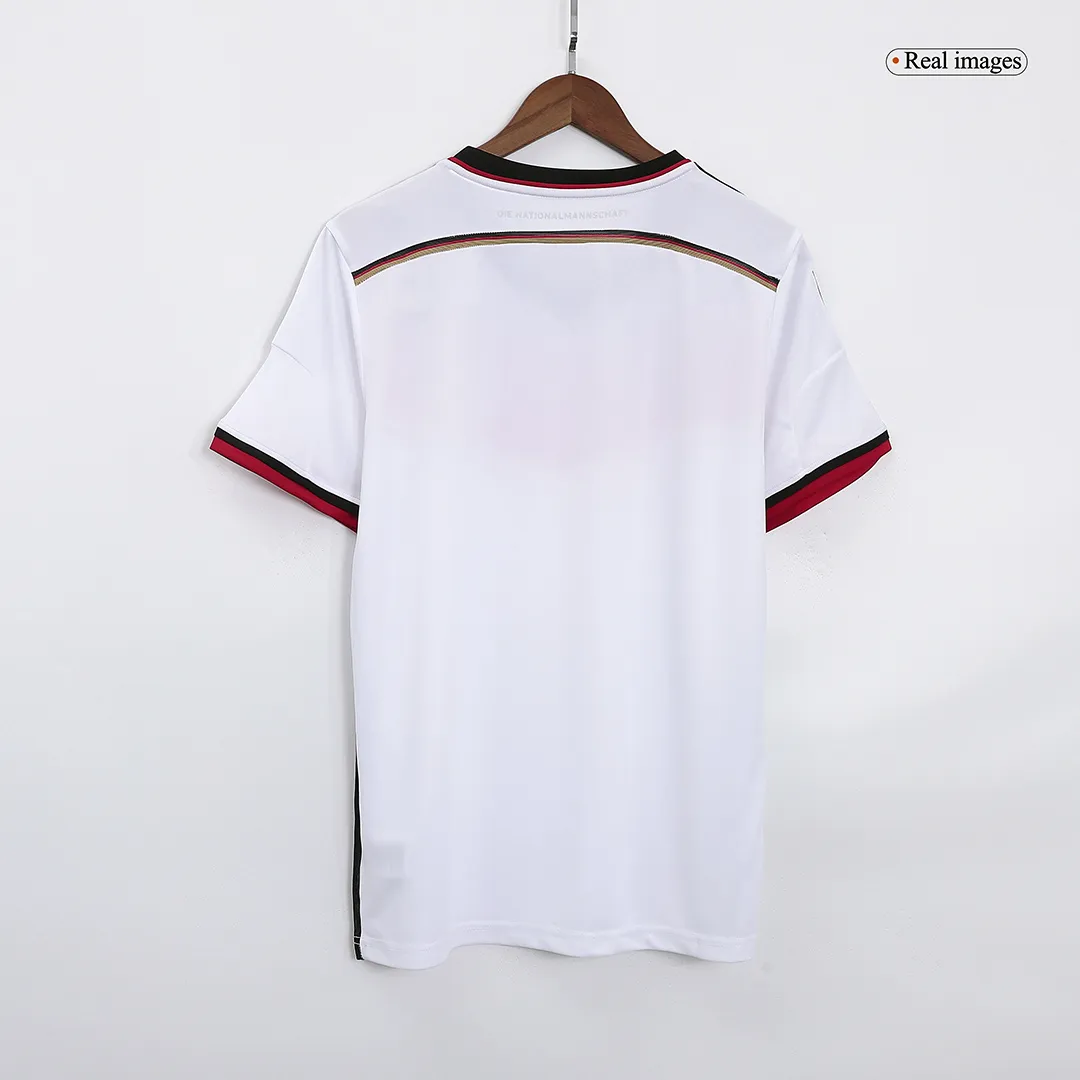 2014 Germany Retro 3 Stars Local Jersey Copa Mundial 4