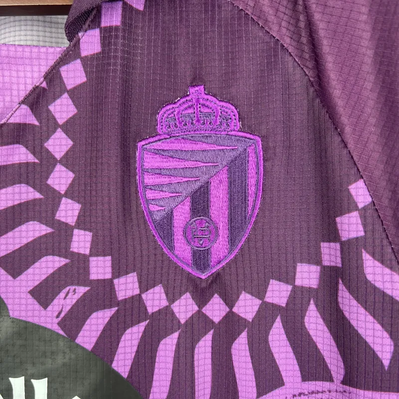 23-24 Real Valladolid Visitante Jersey Version fan 5