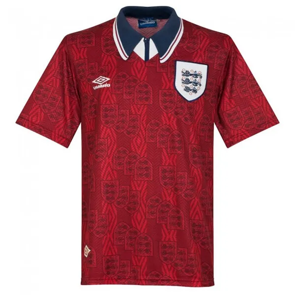 1994 England Retro Jersey de futbol Visitante Replica