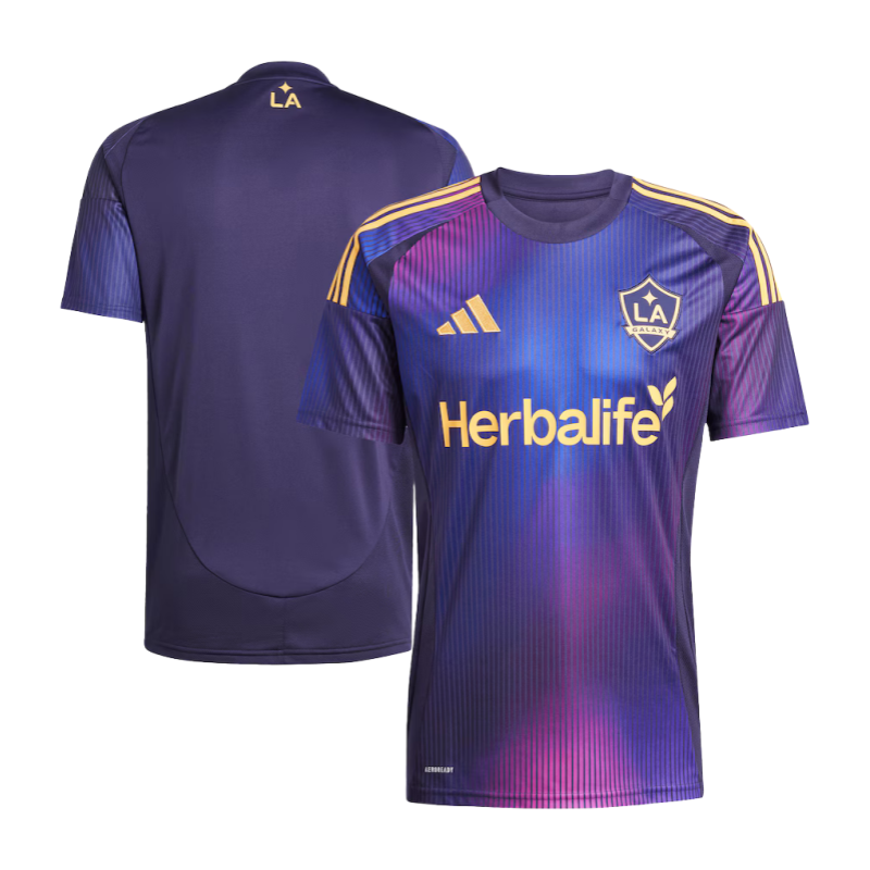 LA Galaxy Visitante Jersey de futbol 2025-26 Fan Edition