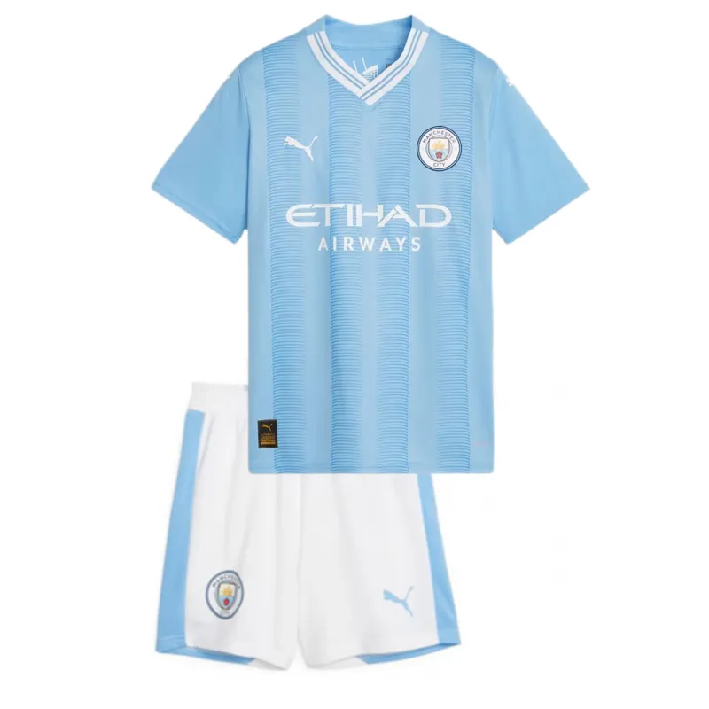 2023/24 Infantil Manchester City Local Jersey Kit