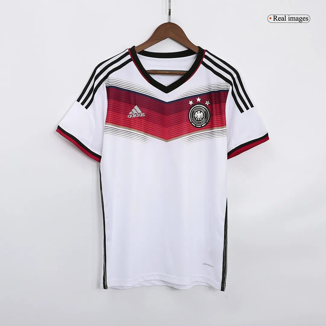 2014 Germany Retro 3 Stars Local Jersey Copa Mundial 3