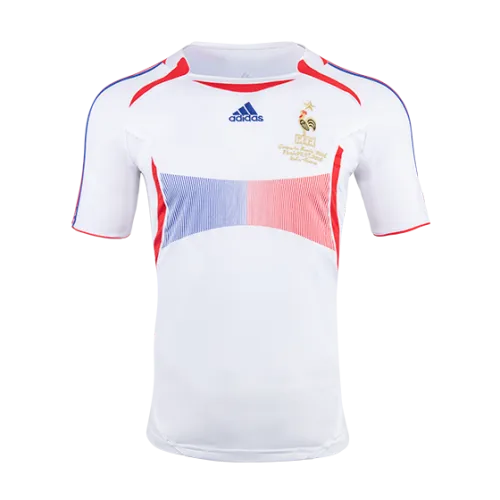 2006 France Retro Jersey Visitante Copa Mundial