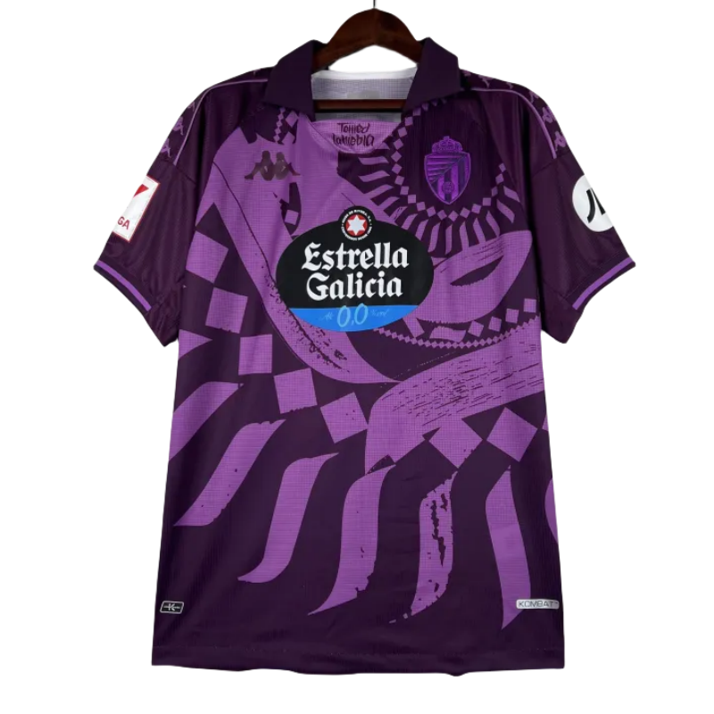 23-24 Real Valladolid Visitante Jersey Version fan