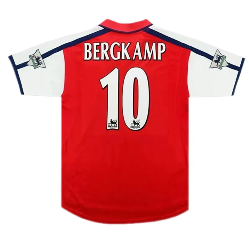 00-01 Arsenal Bergkamp #10 Retro Jersey Local