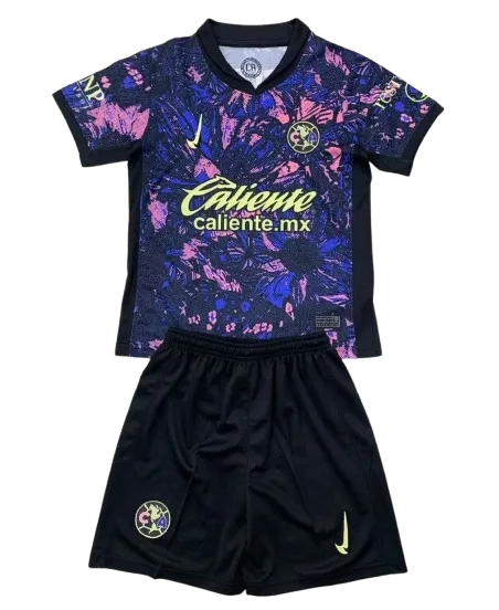 2024-25 Infantil Club America Tercero Kits infantiles(Jersey+Shorts)