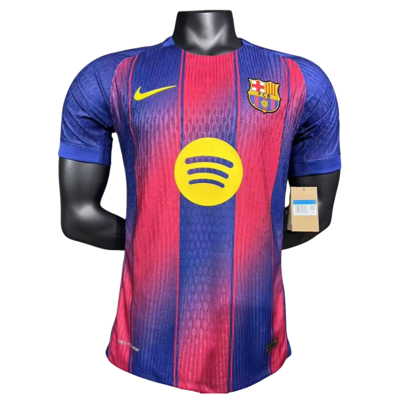 25-26 Barcelona Local version jugador Futbol Jerseys