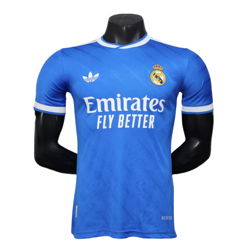2025/26 Real Madrid Second Visitante version jugador Futbol Playera