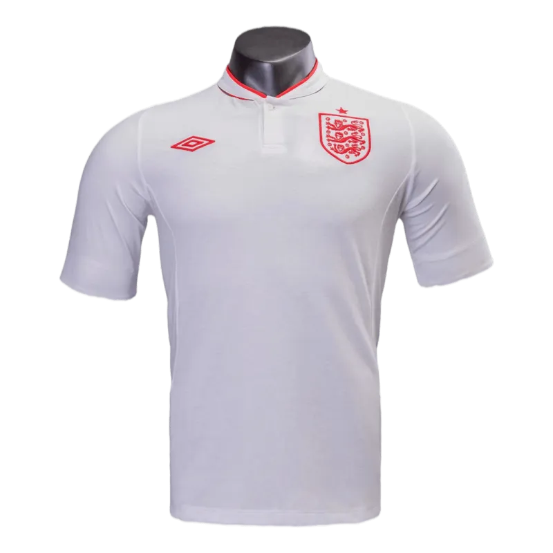 2012 England Retro Jersey de futbol Local Replica